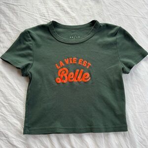 PacSun green baby tee